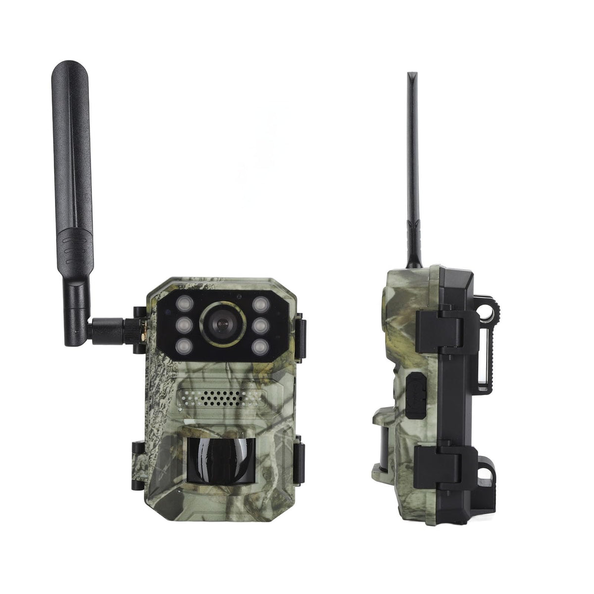 Goshyda Trail Camera, 4K 14MP 4G LTE Game Hunting Camera with Solar Charging Panel, Night Vision, IP66 Waterproof, 120° Wide Angle, for Outdoor Wildlife Monitoring
