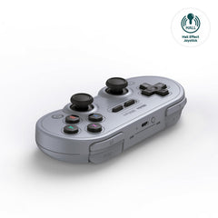 8BitDo SN30 Pro Bluetooth Controller, Hall Effect Joystick Update, Compatible with Switch, PC, macOS, Android, Steam Deck & Raspberry Pi (Gray)