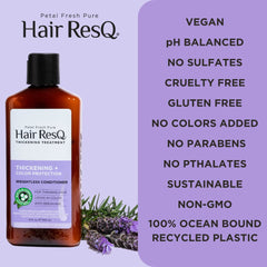 Petal Fresh Hair ResQ Color Protection Natural Thickening Biotin Shampoo & Weightless Conditioner for Thinning Hair, Locks in Color & Anti-Breakage, Vegan & Cruelty-Free, 2 Count (Bundle)