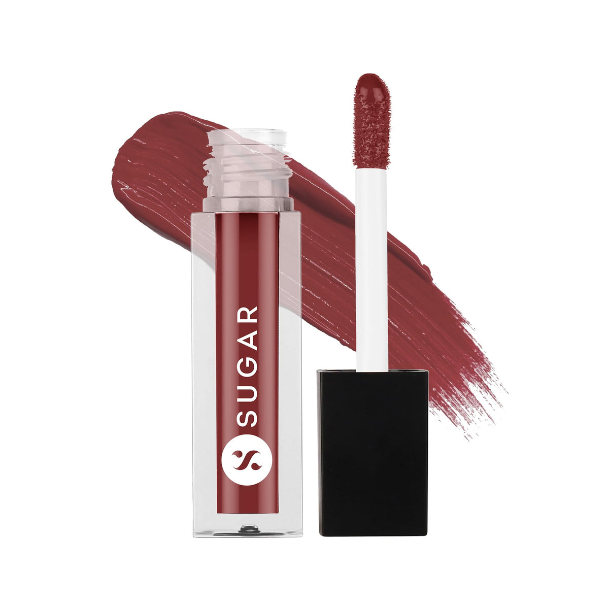 SUGAR Cosmetics Smudge Me Not Liquid Mini Lipstick - 12 Don Fawn