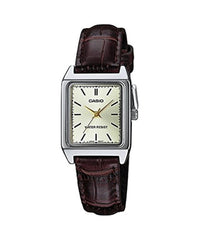 Casio Watch White/Brown