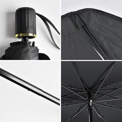 helloleiboo Showay Car Windshield Sun Shade UV Rays and Heat Sun Visor Protector Foldable Reflector Umbrella brella Shield