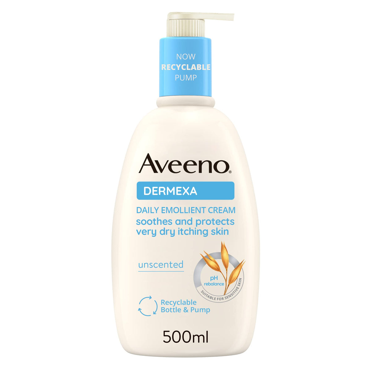 Aveeno Daily Emollient Cream, Dermexa, 500ml