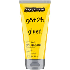 Got2B Glued Spiking Glue, Styling, Original, Shape & Hold, Firm Humidity Resistant - 6 oz (170g)