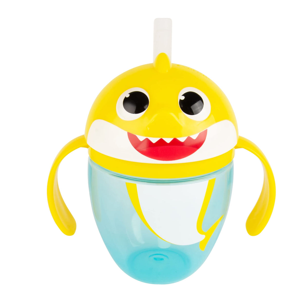 The First Years Pinkfong Baby Shark Straw Cup - Sippy Cup with Straw and Handles - Toddler Cups for Ages 9 Months and Up — 1 Count — 7 Ounces