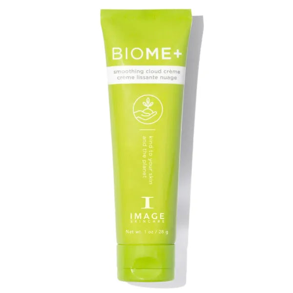 IMAGE Skincare, BIOME+ Smoothing Cloud Creme, Microbiome Friendly Face Night Cream, Supports Skin Moisture Barrier