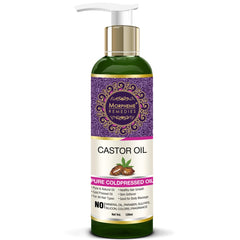 Morpheme Remedies Pure Cold Pressed Castor Oil For Hair & Skin Care, 120ml