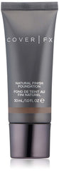 Cover FX Natural Finish Foundation: Water-based Foundation that Delivers 12-hour Coverage and Natural, Second-Skin Finish with Powerful Antioxidant Protection - P120, 1 fl. Oz
