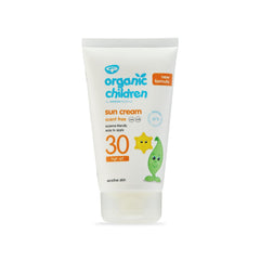 Green People Organic Children Sun Cream SPF30, Scent Free, Natural Sunscreen - Organic, Vegan, Reef Safe & Cruelty Free, 150ml