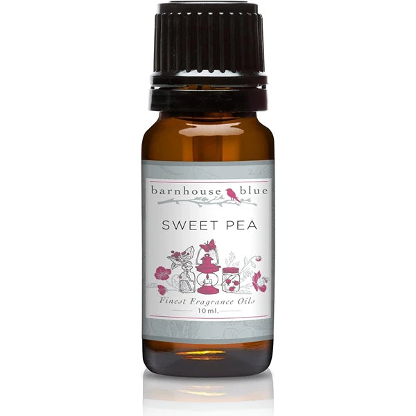Barnhouse Blue Sweet Pea Premium Grade Fragrance Oils - for Candle, Soap Making, & More - 10ML
