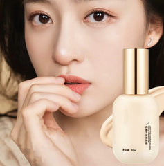BOLHGF Hydrating Waterproof and Light Long-Lasting Foundation 30ml/pc, ADMD Light Fog Makeup Holding Liquid Foundation, Full Concealer Foundation Cream (Natural)