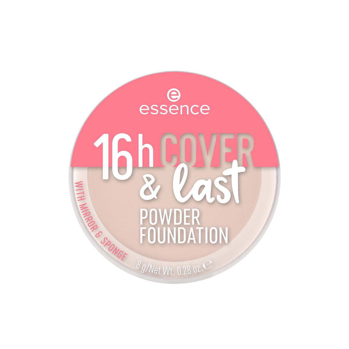 Essence 16H Cover & Last Powder Foundation 01, Porcelaine