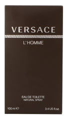 Versace Lhomme Edt Spray For Men - 3.3 Oz