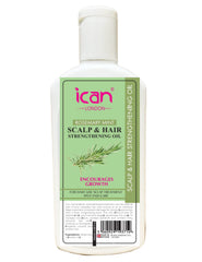 ican London Rosemary Mint Scalp & Hair Treatment Oil For Faster Hair Growth 100ml