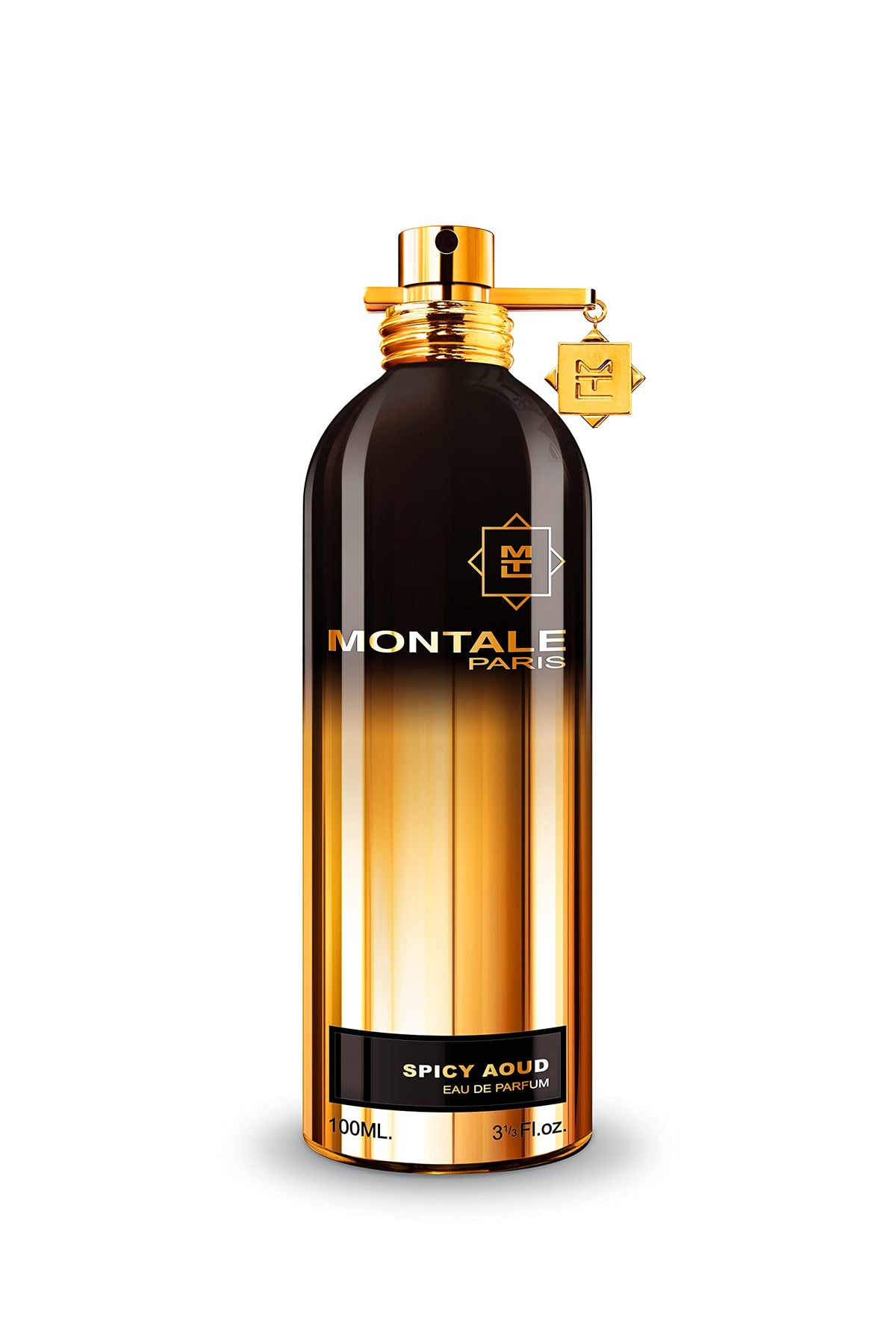 MONTALE Spicy Aoud Eau de Parfum Spray- 3.3 Fl Oz, 100ML