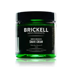 Brickell Men’s Smooth Brushless Shave Routine - Shave Butter & Aftershave - Natural & Organic