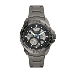 Fossil Men Analog Automatic Watch with Stainless Steel Strap ME3218