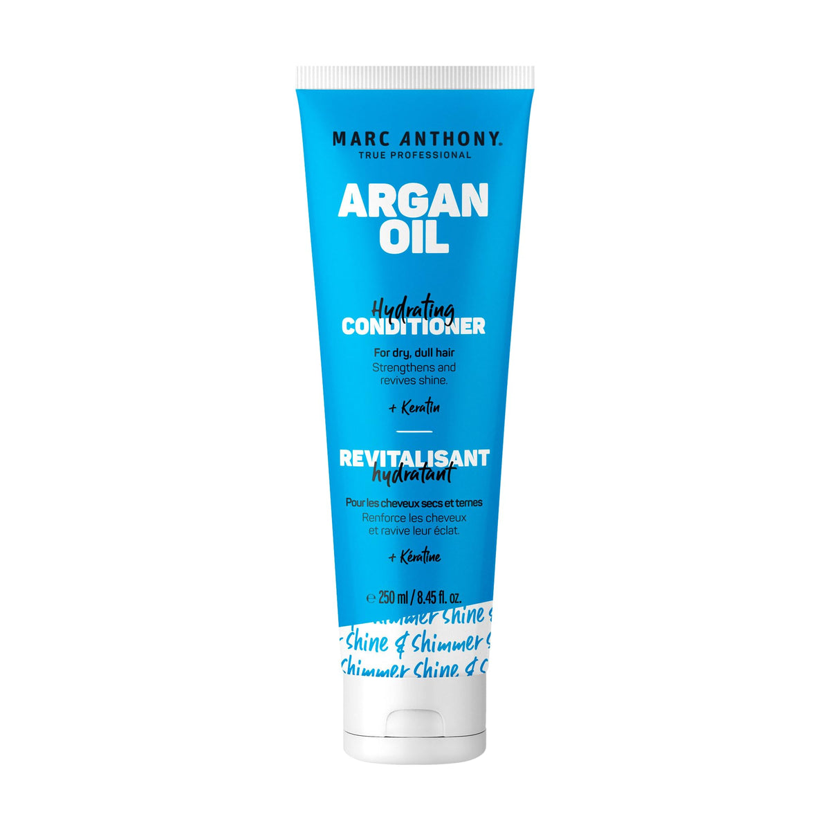 Marc Anthony Argan Oil Conditioner with Keratin - Moisturizing & Hydrating for Dry, Dull Hair - Repairs, Strengthens & Revives Shine with Nourishing Argan Oil of Morrocco - Sulfate Free & Paraben Free - 250ml
