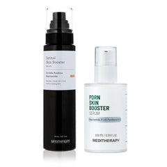 MEDITHERAPY Renew & Repair Duo – Retinal Skin Booster Serum + Centella PDRN Serum for Pores, Fine Lines & Redness Relief