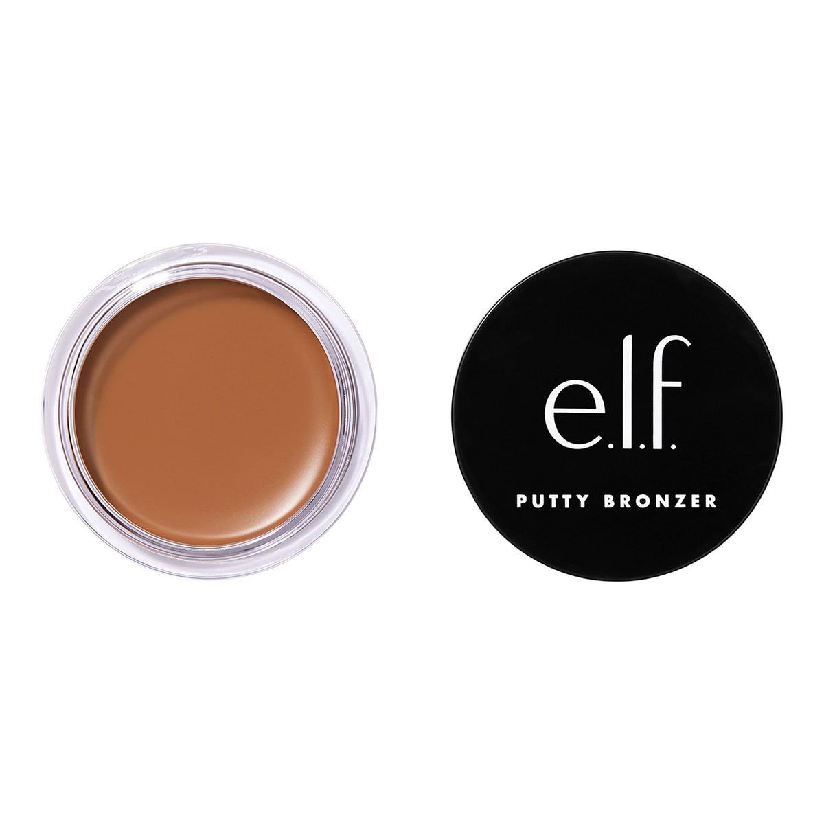 e.l.f. Putty Bronzer, Creamy & Highly Pigmented Formula, Creates a Long-Lasting Bronzed Glow, Infused with Argan Oil & Vitamin E, Golden Daze, 0.35 Ounce (10 g) (Pack of 1)
