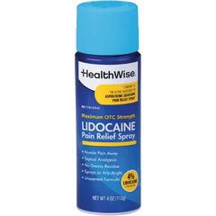 HealthWise 4% Lidocaine Pain Relief Spray, 4 oz