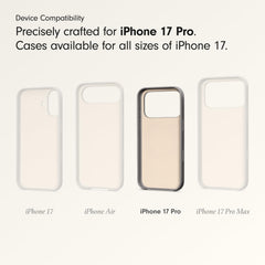 Beats iPhone 17 Pro Case with MagSafe Camera Control, Matte Finish, Microfiber Lining - Granite Gray