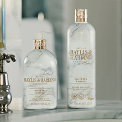 Baylis & Harding and elements white tea and neroli shower gel, 500ml
