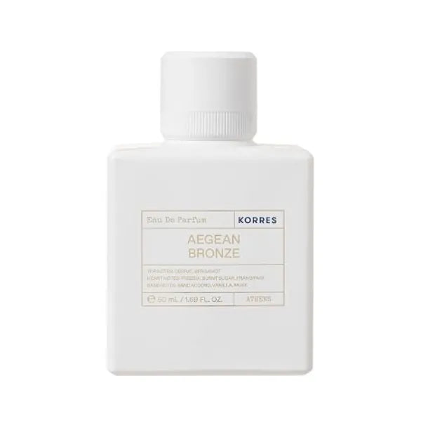 KORRES Aegean Bronze Eau De Parfum, Warm Amber Summer Fragrance, 1.69 Fl Oz