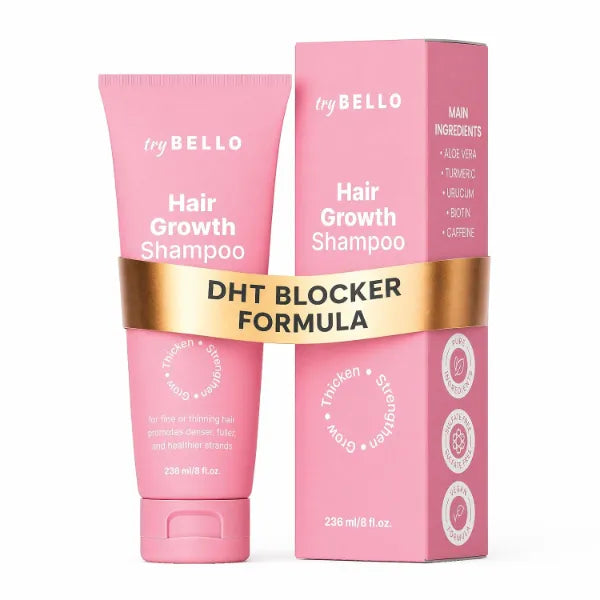 Trybello Hair Growth Shampoo with DHT Blocker | Natural Thickening