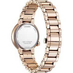 Citizen Women's Analogue Eco-Drive Watch with Stainless Steel Strap EM0912-84Y