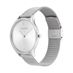 Calvin Klein TIMELESS MESH 38MM Women's Watch, Analog - Silver