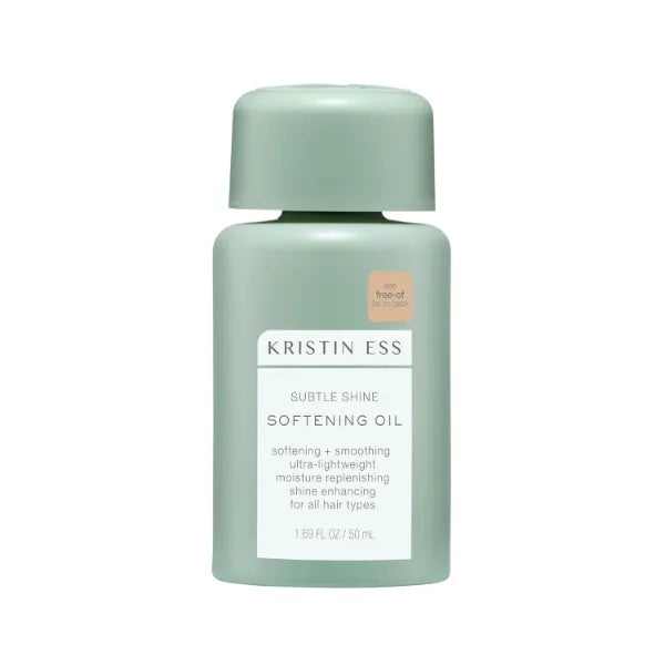 Kristin Ess Softening & Smoothing Lightweight Hair Oil - Treat + Moisturize for Shiny Hair - Color Safe Formula - Paraben, Phthalate and Sulfate Free 1.69 fl oz