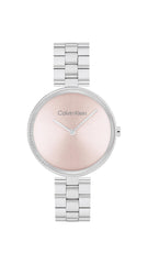 CALVIN KLEIN WOMEN'S BRACELET WATCH - Light Blush/Silver