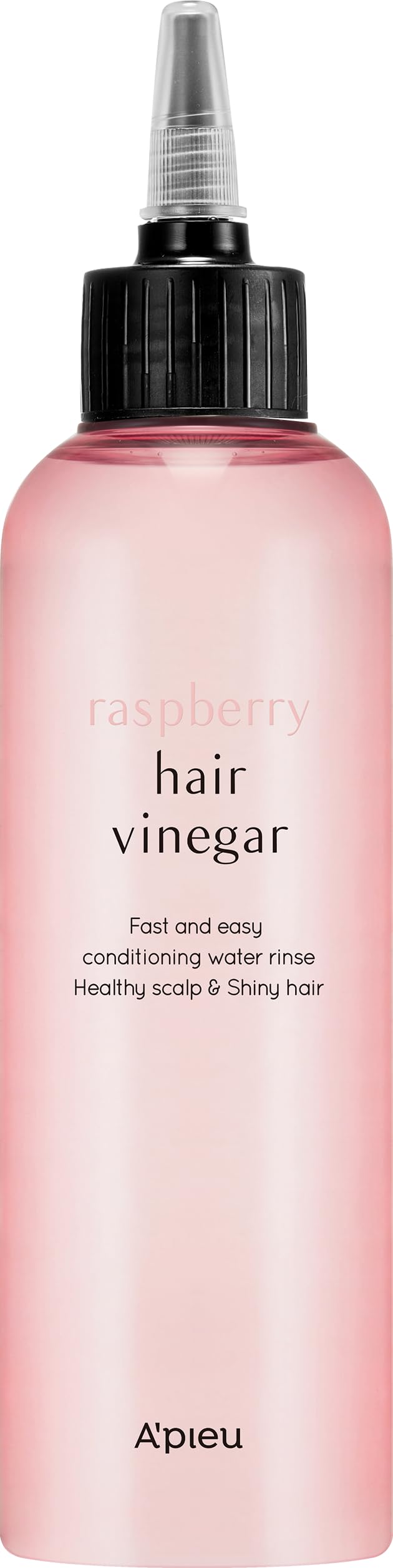 A'PIEU Aâ€™PIEU Raspberry Scalp Vinegar Hair Rinse 6.76 fl. oz. / 200 ml - Balances Hair & Scalpâ€™s pH Level - Smoother and Shinier Hair - Clarifies, Detangles and Encourages Hair Growth