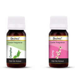 Devinez Camphor + Spring (Aqua Fresh) Cooler Perfume, 60ml Each
