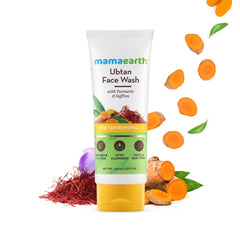 Mamaearth Ubtan Face Wash for Tan Removal 2-Pieces 100 ml