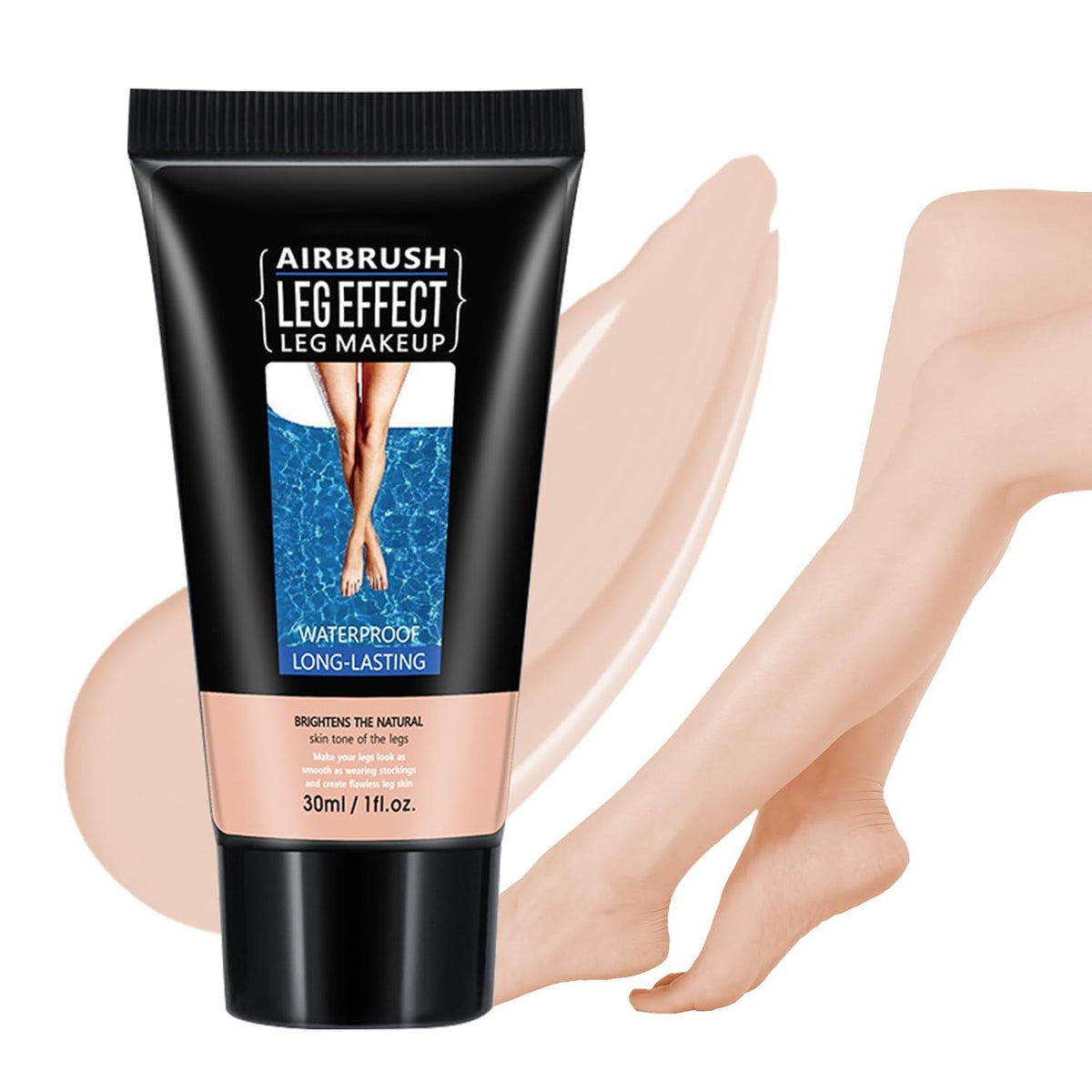 Leg Makeup Waterproof No Transfer Body Foundation(Fairest Glow)