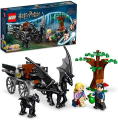 LEGO 76400 Harry Potter Hogwarts Carriage and Thestrals Set, Building Toy for Kids 7 Plus Years Old with 2 Winged Horse Figures and Luna Lovegood Minifigure