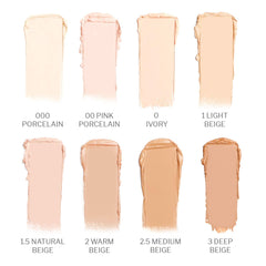 Camera Stick Foundation by True + Luscious - Full Coverage Cream Foundation - Non-Comedogenic & Hydrating Formula - Vegan, Paraben Free, & Cruelty Free - 0.49 oz (Shade 0: Ivory)