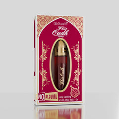 Al-Nuaim Gold Series White Oudh Attar Roll On for Men & Women - 6ml