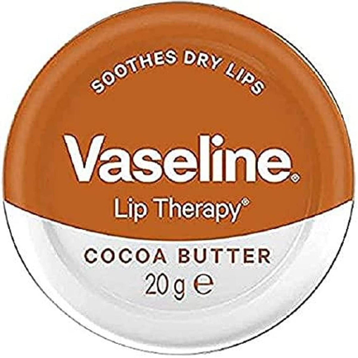 Vaseline Axe Lip Therapy Petroleum Jelly Cocoa Butter for Men - 0.7 oz Lip Balm