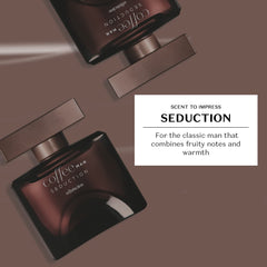 O Boticário Coffee Man Seduction Eau de Toilette, Long Lasting Cologne for Men, Fresh Woody Men's Fragrance, 3.4 Ounce