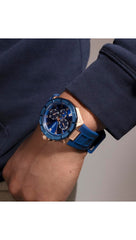 Guess Men's Watch R2 GW0803G2 Silicone, blue, Bracelet