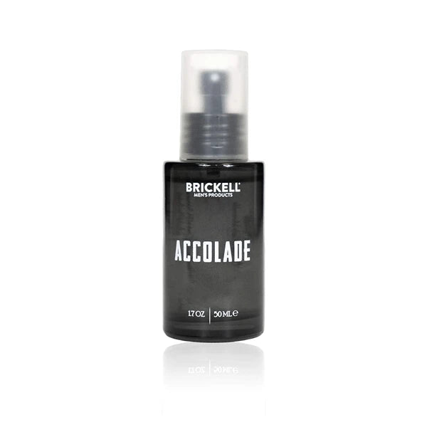 Brickell Men's Accolade Cologne for Men, Italian Bergamot, Cedarwood, Sandalwood, Lemon, and Guaiac Wood Scent, Natural and Organic, 1.7 Ounces