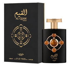 Lattafa Perfumes Al Qiam Gold for Unisex Eau de Parfum Spray, 3.4 Ounce