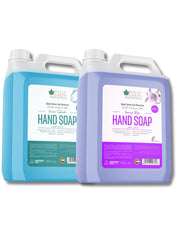 Bliss of Earth Hand Wash Liquid Refill, Refreshing Ocean Splash & Luxury Lily Combo, Hand Soap Liquid with Moisturizing Formula & Aromatic Fragrance, Perfect for Hotel, Office & Home – 5 Litres Each