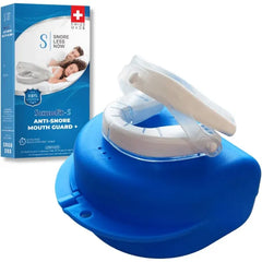 SnoreLessNow Somnofit-S Anti-Snore Mouth Guard | Made in Switzerland | FDA Cleared | Most Comfortable Anti Snoring Mouthpiece | Sleep Tight Mouth Guard | Adjustable Snoring Solution for Men & Women