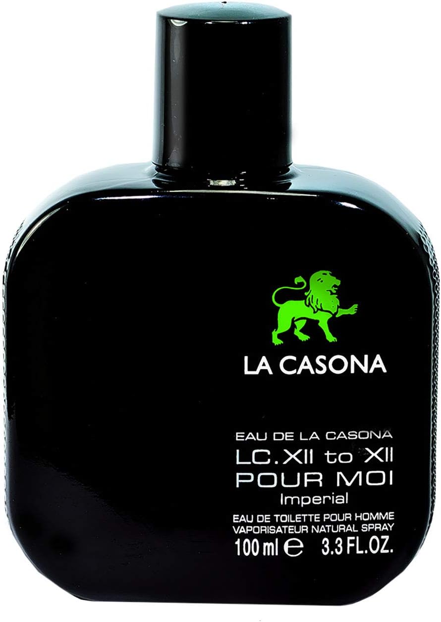 La Casona Black Imperial with Roll-on Perfume, 10ml