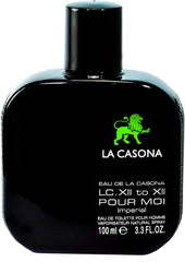 La Casona Black Imperial with Roll-on Perfume, 10ml