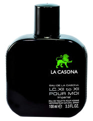 La Casona Black Imperial with Roll-on Perfume, 10ml